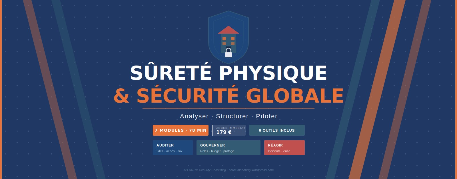 Sûreté physique en entreprise : pourquoi la méthode compte plus que les équipements